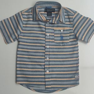 U.S. Polo Assn. Boy's Size M(5) Button Down Shirt